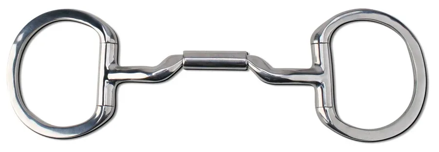 Myler® Mullen Barrel Low Port Eggbutt MB 06 Without Hooks