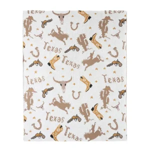Myra Tiny Texan Baby Blanket