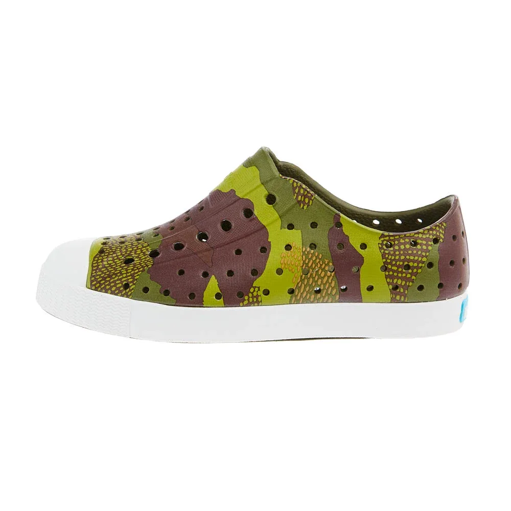 Native Children's Jefferson Print Camo Casual Shoe - Image 2
