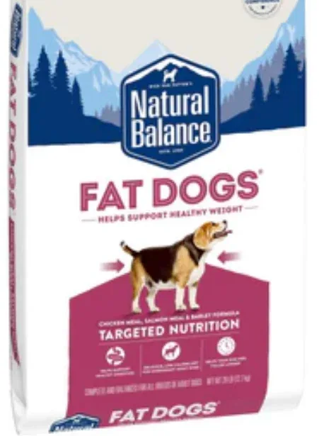 Natural Balance Fat Dogs Low Calorie Dry Dog Food