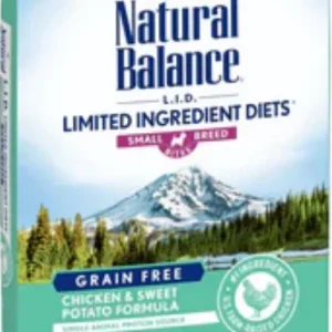Natural Balance L.I.D Grain Free Sweet Potato & Chicken Small Breed Dog Food