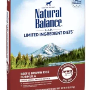 Natural Balance L.I.D. Limited Ingredient Diets Beef & Brown Rice Formula