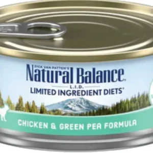 Natural Balance L.I.D. Limited Ingredient Diets Chicken & Green Pea 5.5oz 24 Pc.