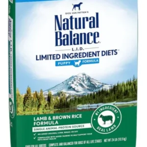 Natural Balance L.I.D. Limited Ingredient Diets Lamb & Brown Rice Puppy Formula