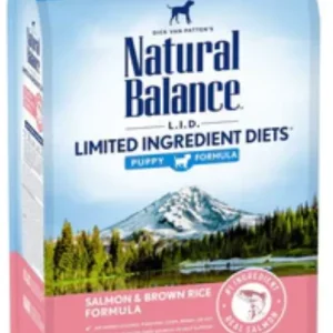 Natural Balance L.I.D. Limited Ingredient Diets Salmon & Brown Rice Puppy Food