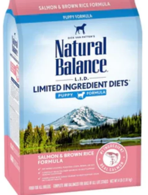 Natural Balance L.I.D. Limited Ingredient Diets Salmon & Brown Rice Puppy Food