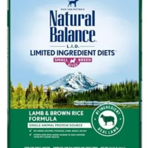 Natural Balance LID Lamb and Brown Rice Small Breed Dry Dog Food