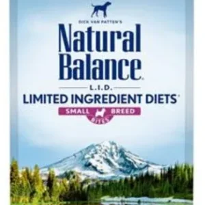 Natural Balance LID Salmon and Sweet Potato Small Breed Dry Dog Food 4 lb Bag