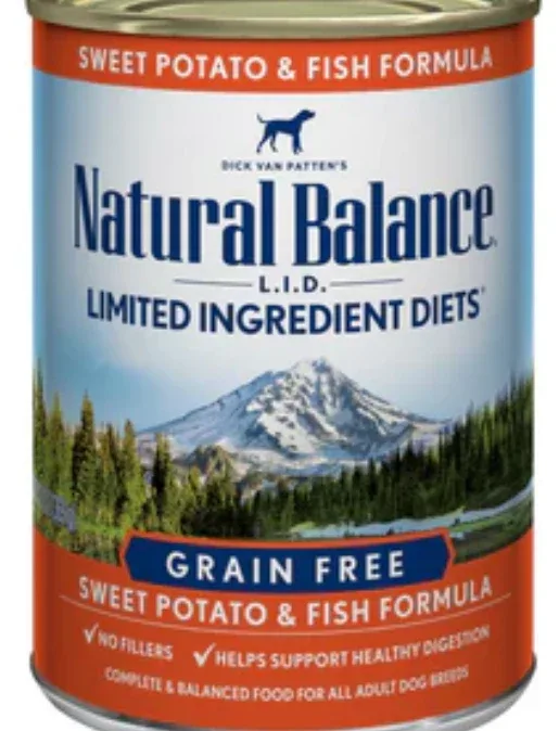 Natural Balance Limited Ingredient Diets Fish and Sweet Potato Canned Dog-13oz