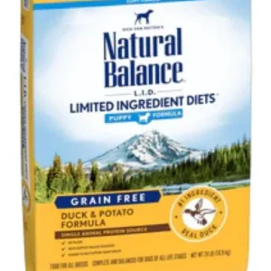 Natural Balance Limited Ingredient Diets Grain Free Potato and Duck Puppy Food