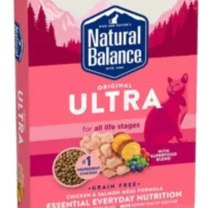 Natural Balance Original Ultra Senior Chicken & Salmon Dry Cat Food Formula 15lb