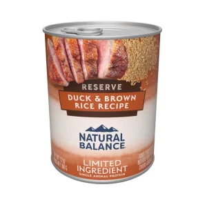 Natural Balance Pet Foods Limited Ingredient Reserve Canned Dog Food Duck & Brown Rice 13 oz