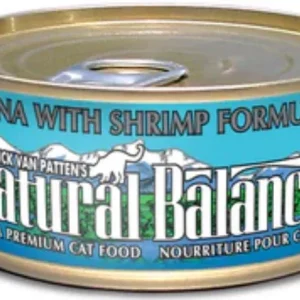 Natural Balance Tuna and Shrimp Canned Cat Food 5.5oz Case of 24