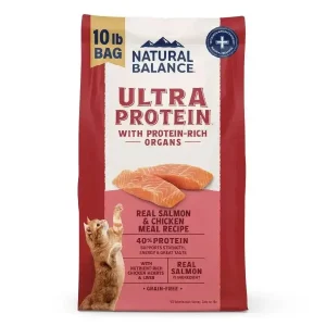 Natural Balance Ultra Protein Salmon Chicken Dry Cat Food