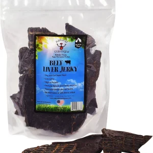 Natural Cravings USA Beef Liver Jerky - 12 oz
