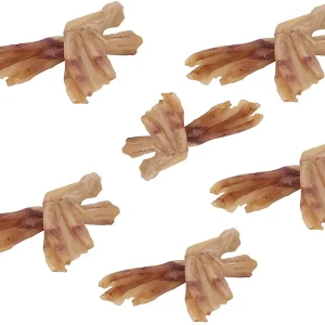 Natural Cravings USA Duck Feet Pedicured Natural Dog Chews - 100 Count