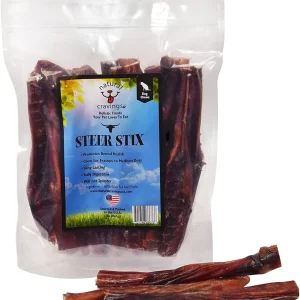 Natural Cravings USA Steer Dog Bully Sticks - 12 oz