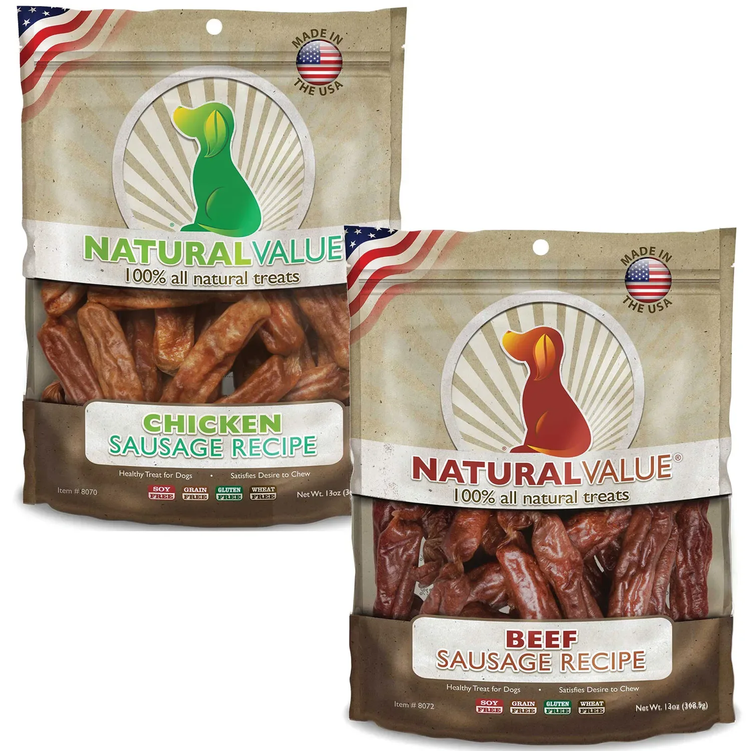 Natural Value Sausage Recipe Treats