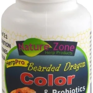 Nature Zone Herp Pro Bearded Dragon Color and Probiotics