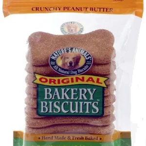 Natures Animals Orihinal Bakery Buscuits Crunchy Peanut Butter