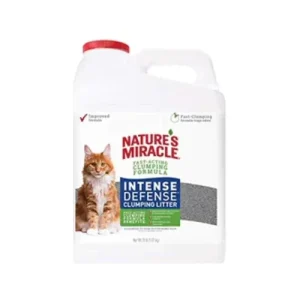 Nature's Miracle Intense Defense Clumping Cat Litter - 20 Lbs