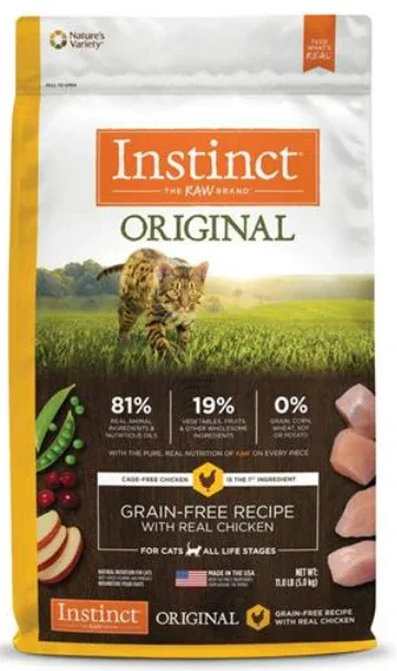 Natures Variety Instinct Cat Original Grain-Free Cat Food Variety