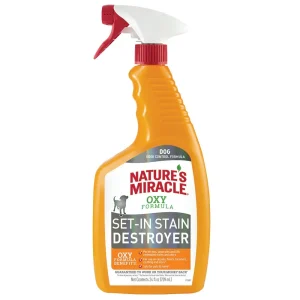 Nature鈥檚 Miracle Oxy Set-in Stain & Odor Remover 24 oz
