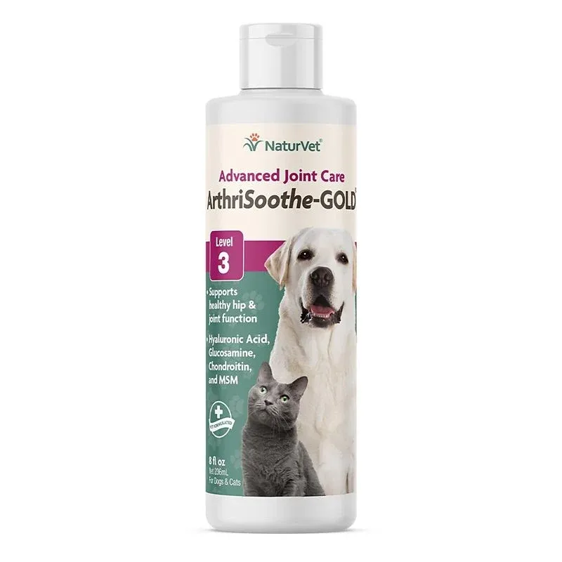 NaturVet ArthriSoothe Gold Liquid for Dogs