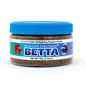 New Life Spectrum Betta Pellets Fish Food, 2.46 oz, Regular