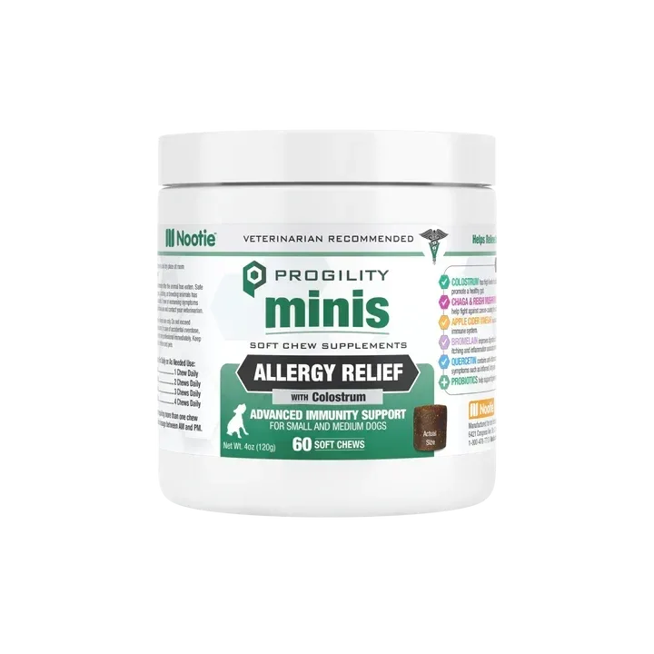 Nootie Dog Progility Aller-Immune Mini, 60-Count