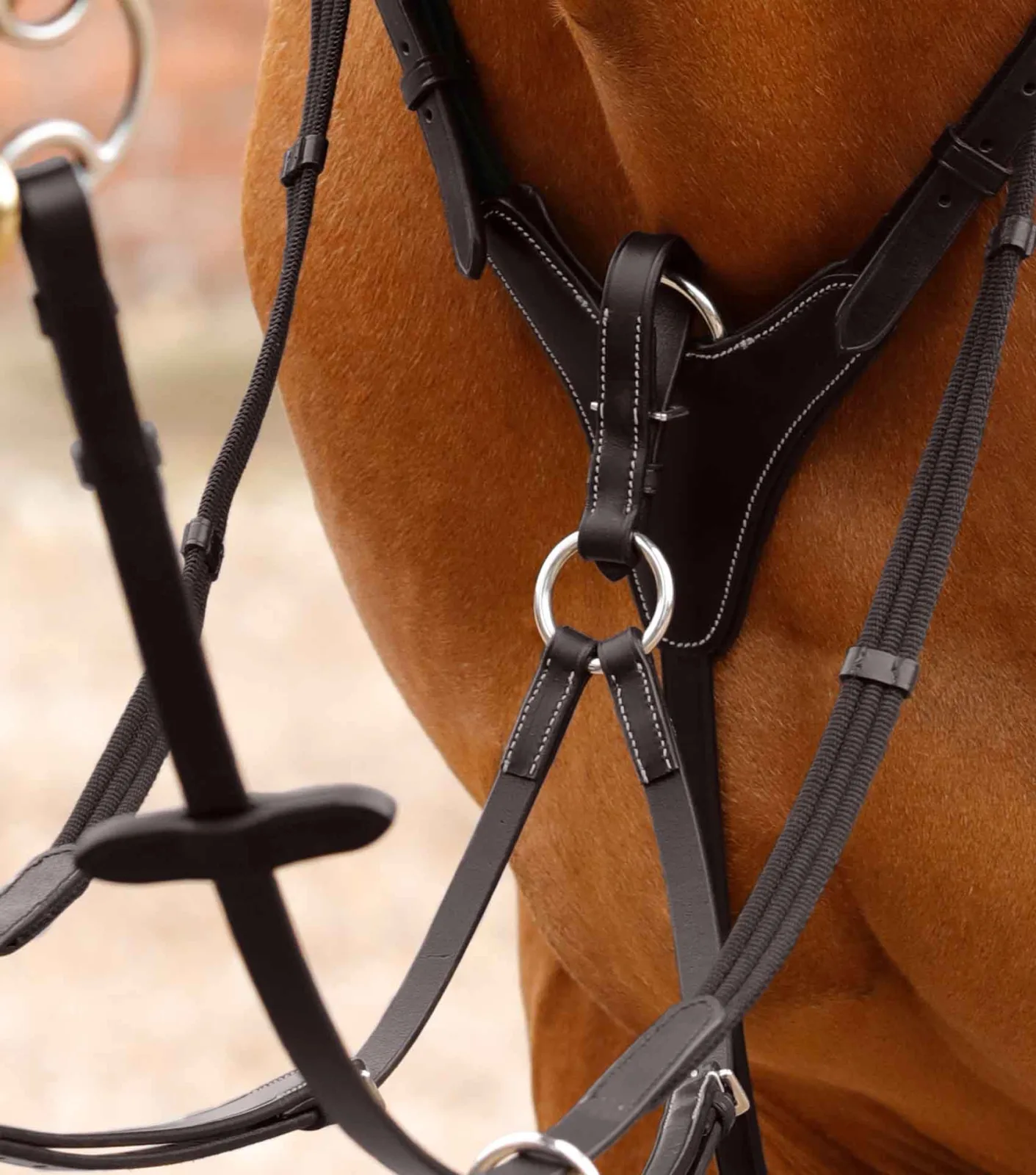 Norbello Hunter Breastplate Brown - Image 2