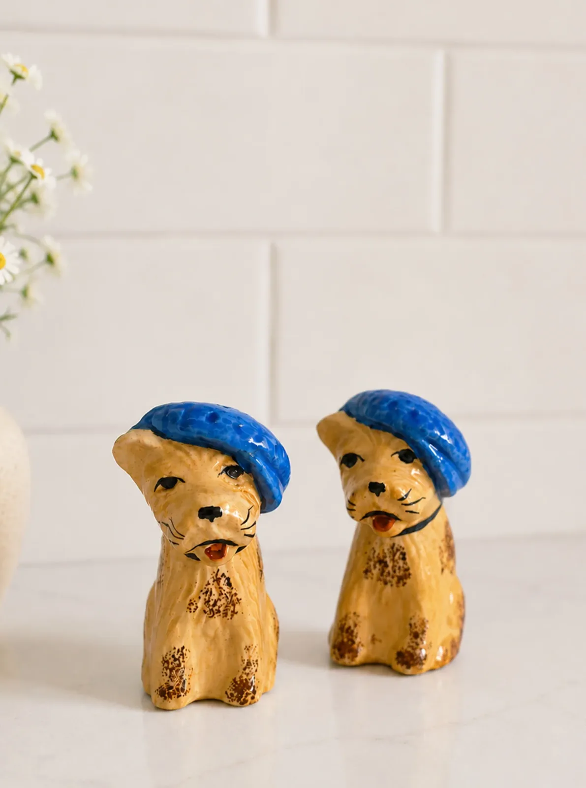 NORWICH TERRIER SALT & PEPPER SHAKERS