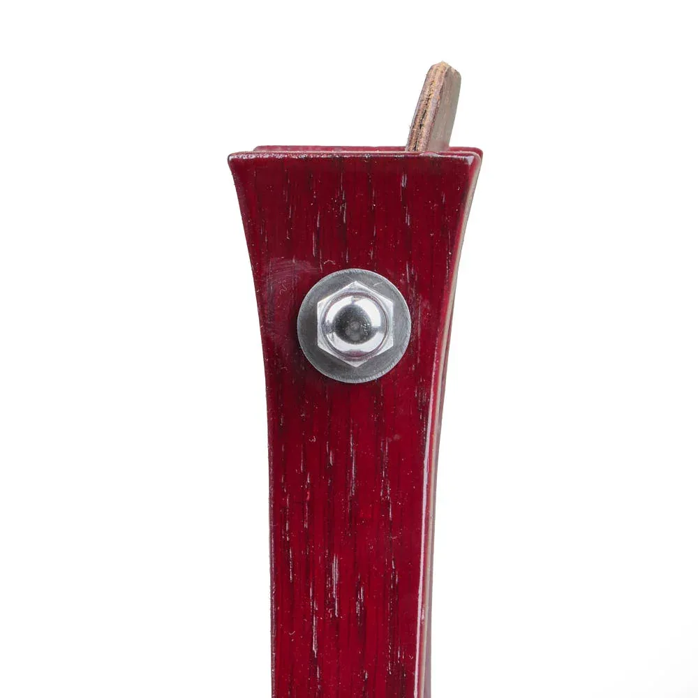 NRS 2in Cherry Wood Stirrup with Rubber Tread - Image 2