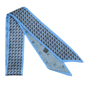NRS Blue Basket Weave Style Twilly