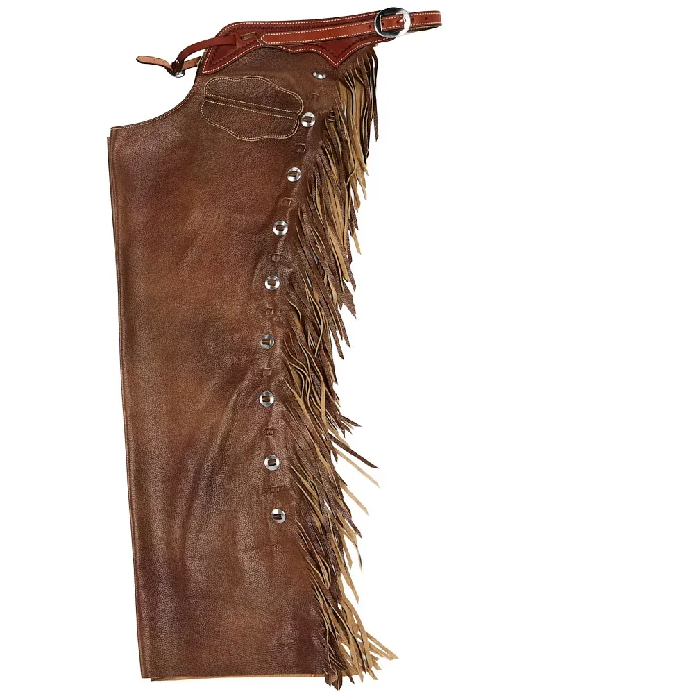 NRS Brown Smooth Extra Large Chaps