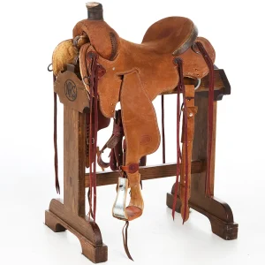 Nrs Competitor Series Used 15in Olin Young Seat Rig Ranch Roper