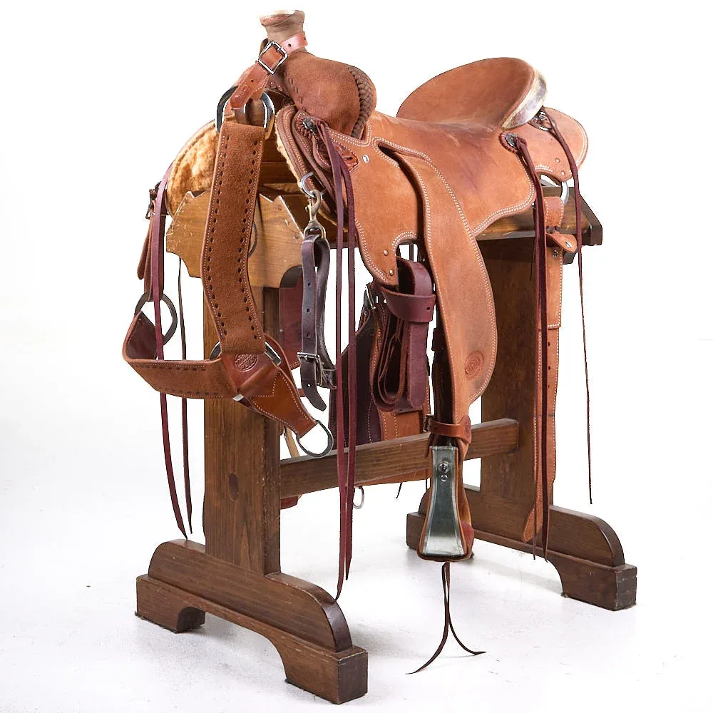 NRS Competitor Series Used 16.5in Roughout Ranch Roper