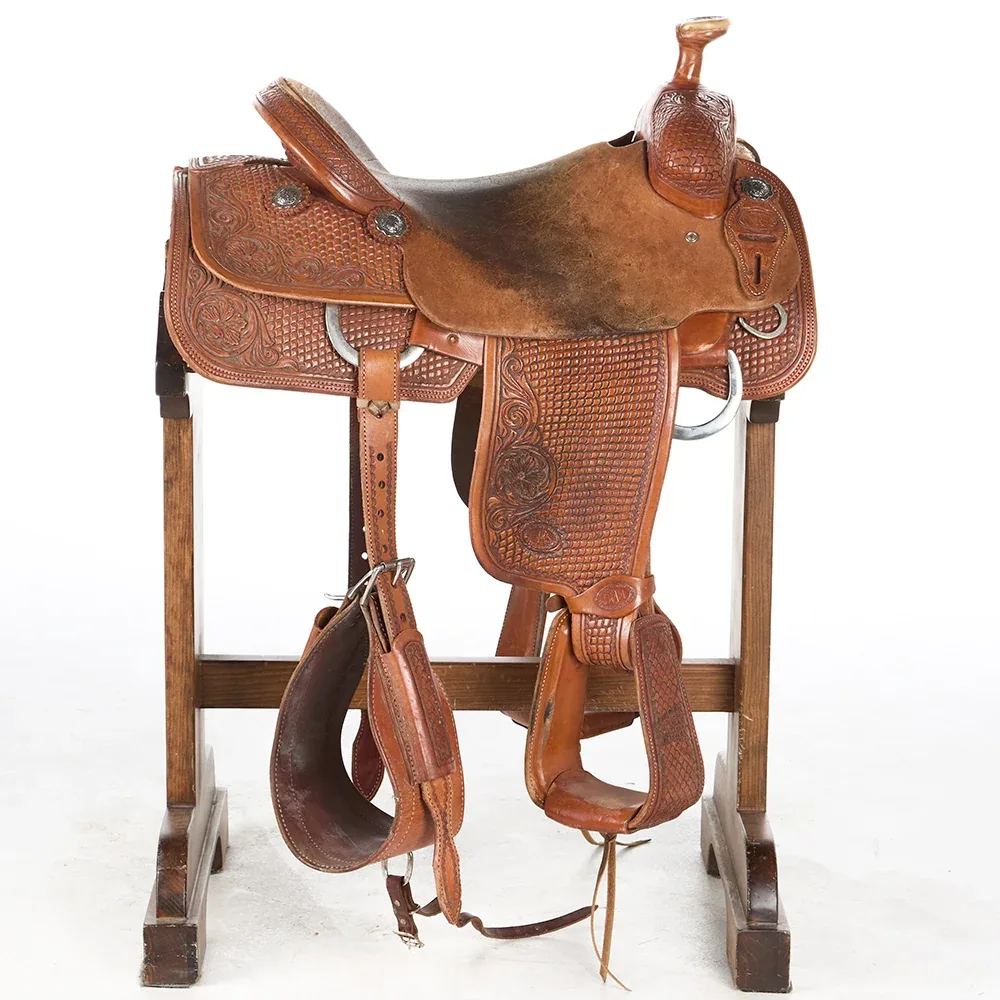 Nrs Competitor Series Used 16in 7/8 Breed Team Roper - Image 2