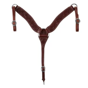 Nrs Competitors Heavy Oil Floral 2 3/4 Inch Roper Breast Collar