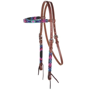 NRS Cosmic Cowgirl Beaded Browband Headstall