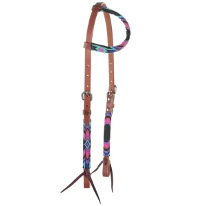 NRS Cosmic Cowgirl Beaded Single Ear Headstall