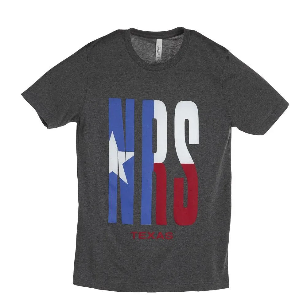 NRS Deep Grey State Flag Logo Tee Shirt