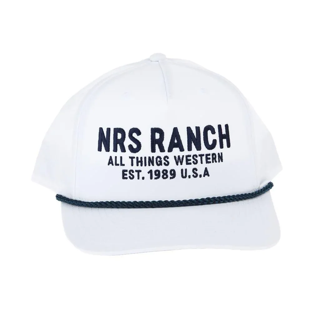 NRS EST 1989 USA White & Navy Cap