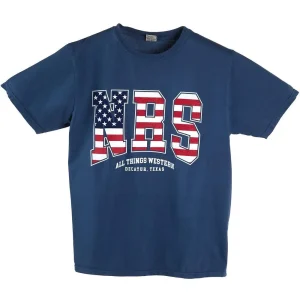 NRS Flag All Things Western Shadow Tee Shirt