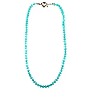 NRS Gold & Turquoise Beaded Necklace