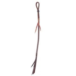 NRS Heavy Oil Blood Knot Leather Quirt