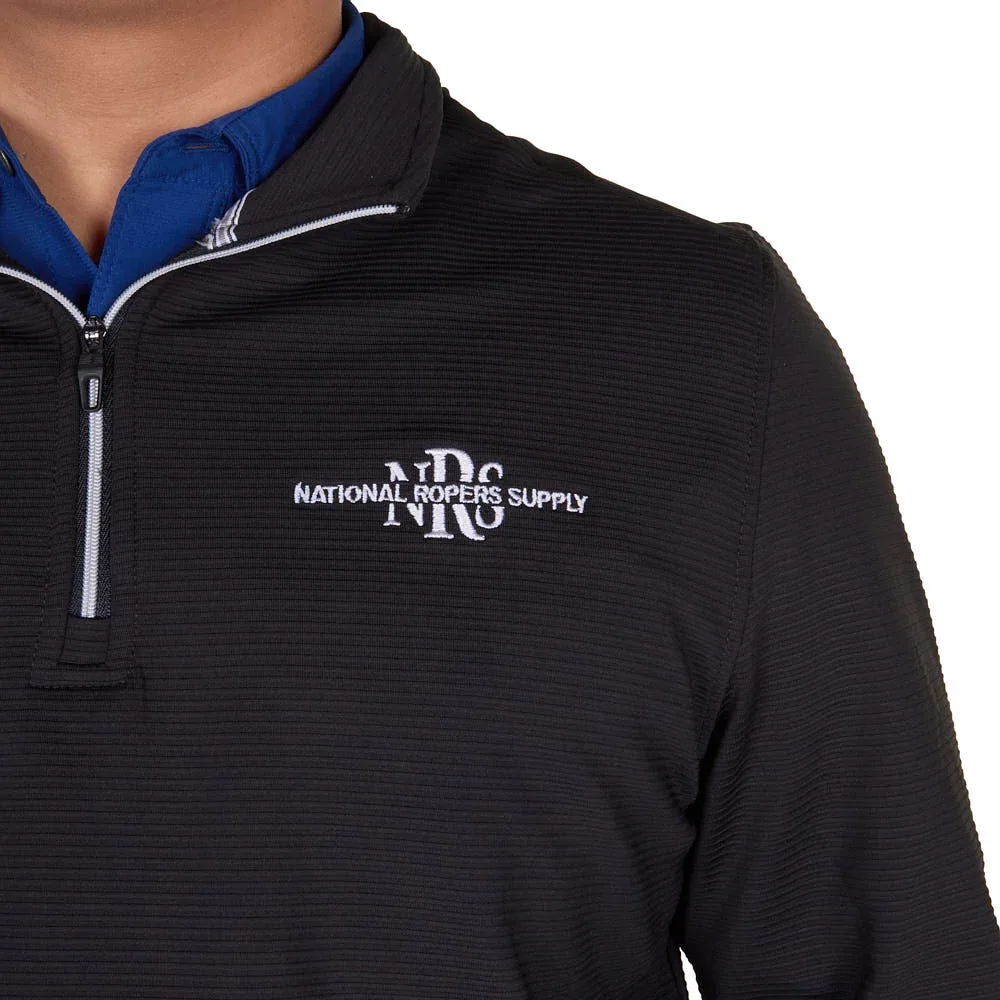 NRS Men's Black Ridge Stretch Pullover - Image 2