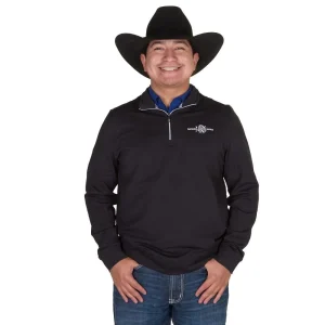 NRS Men's Black Ridge Stretch Pullover