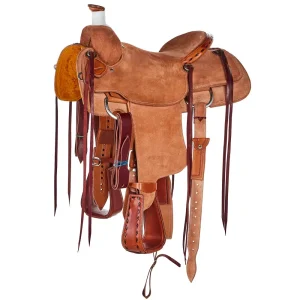 NRS Natural Roughout with Buckstitch Team Roper