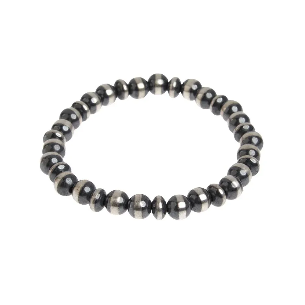 NRS Navajo Pearl Stretch Bracelet
